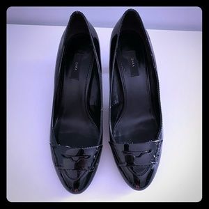 Zara black heels shoes - Size 7